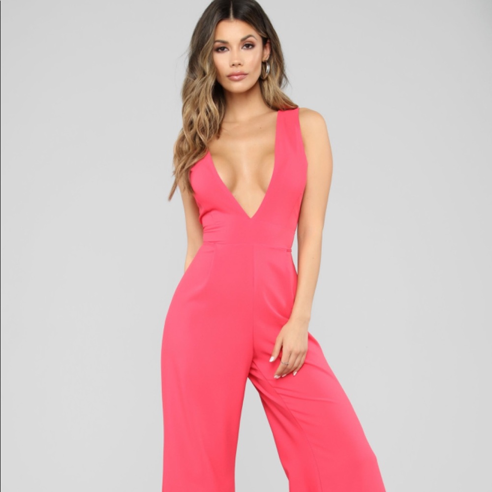 NEW! Hot Date Palazzo Jumpsuit - Picture 2 of 3